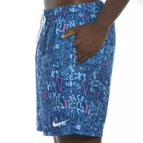 NWT Nike Men's Swim Bender 7" Volley Board Shorts XL - Picture 5 of 10